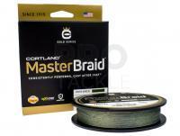 Braided line Cortland Master Braid 150 yds Moss Green 5lb | .004 in | .102 mm