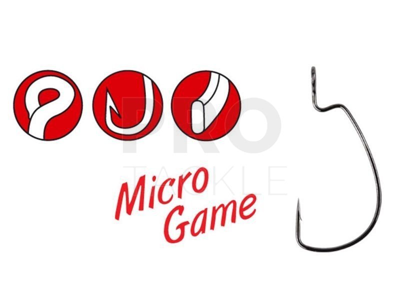 Gamakatsu Hooks Worm 325 Micro Game - Hooks for baits and lures