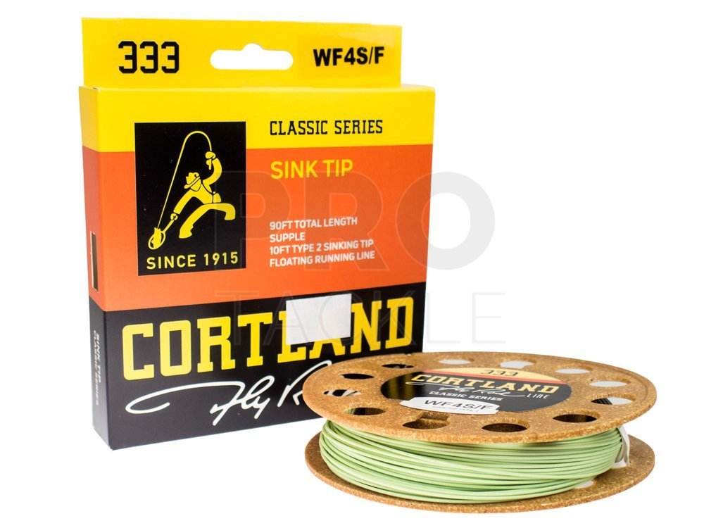 Cortland Fly lines 333 Sinking Tip - Fly Lines - PROTACKLESHOP