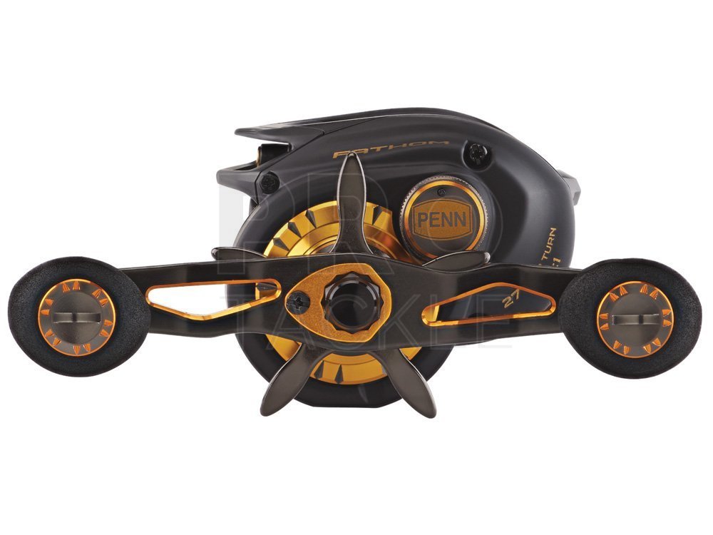 Penn Saltwater Fishing Reels with Low Profile Baitcast Reel for