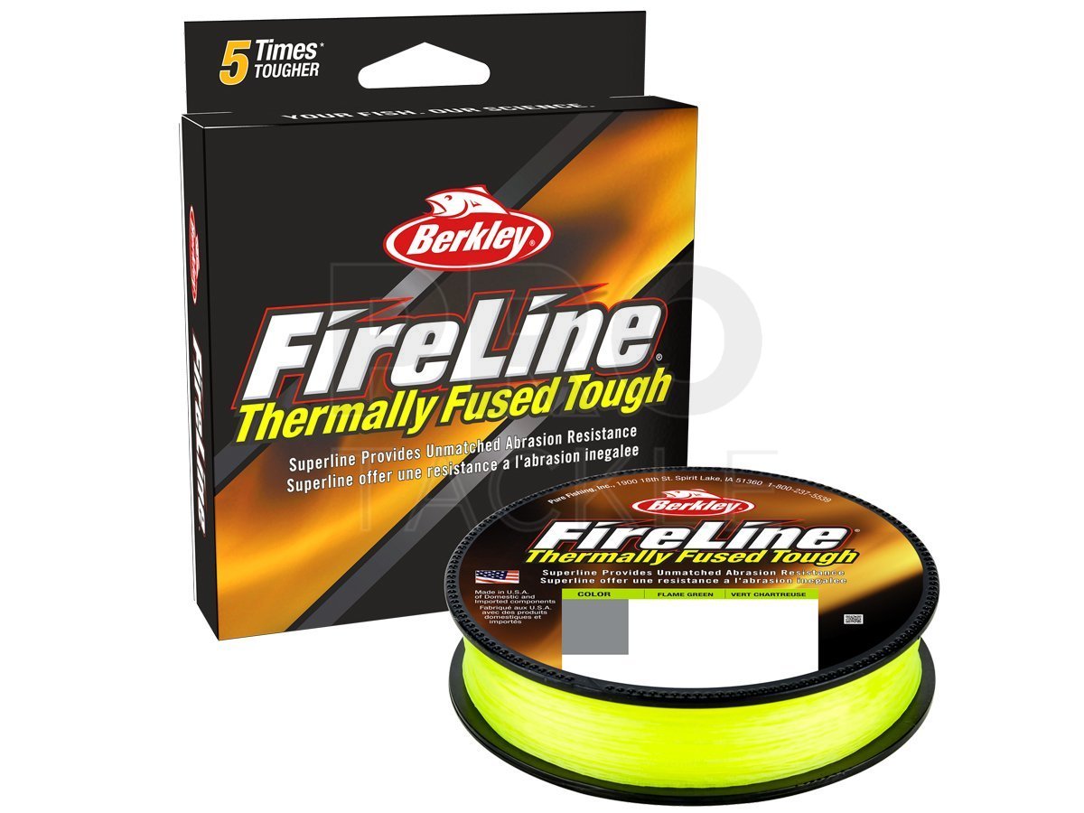 Berkley FireLine Fused Original Flame Green - Braided lines - PROTACKLESHOP