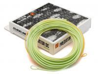 Fly line Guideline Predator Evolve Float/Hover/Intermediate Clear light green/Sunrise Orange - #7