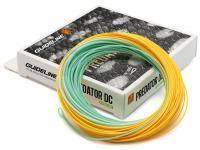 Fly line Guideline Predator Evolve Sink1/Sink3 Sea Green/Sunrise Orange - #7