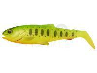 Soft Bait Savage Gear Craft Cannibal PaddleTail Bulk 12.5cm 20g - Firetiger Fluo Matte Finish