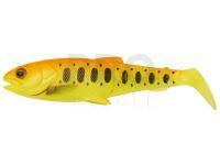 Soft Bait Savage Gear Craft Cannibal PaddleTail Bulk 12.5cm 20g - Golden Ambulance Fluo Matte Finish