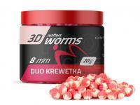 Match Pro Top Worms Wafters 3D Duo 8mm - Shrimp