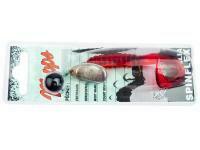 Spinner Mepps Aglia Spinflex #2 | 7g - Silver/Red Twister