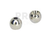 Silver beads 4,6mm