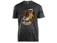 T-Shirt Jaxon Nature Carp Black - XXL