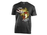 T-Shirt Jaxon Nature Zander Black - XL