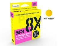 Sufix SFX 8 Carrier Braid Hot Yellow 135m 0.148mm