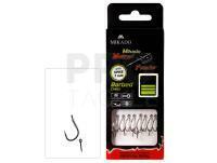 Mikado Method Feeder Rigs Monofilament Chinu with Bayonet 10cm - #10