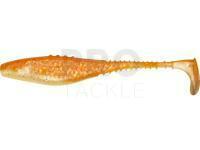 Soft baits Dragon Belly Fish Pro 10cm - Pearl /Clear - Silver/Orange glitter