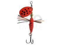 Lure Jenzi Larven Spinner 3.5g - Black Red