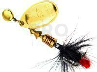 Spinner Mepps Aglia Mouche Gold / Black #2 4.6g