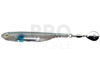 Fish Arrow Flash-J Spin Elastomer SW 3" 75mm - #102 Blue Spot / Silver