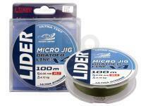 Braided Line Fishing Empire Lider Micro Jig X4 100m green - 0.05mm