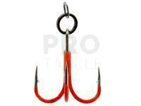 Treble Hooks Westin Rigged Seatrout UV Orange #4