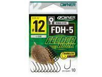 Hooks Owner Feeder Hook FDH-5 Barbless - #16