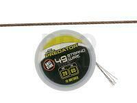 Fox Rage Predator 49-Strand Coated Steel Wire 10m 65lb/29kg