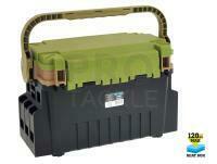 Fishing box with seating function S-Line 120C - 31x23x23cm