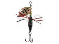 Lure Jenzi Larven Spinner 3.5g - Black Silver