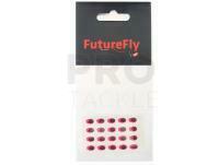 Future Fly 3D Epoxy Eyes Teardrop 7mm - Fl. Pink