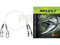 Select UNI Flurorocarbon Wire Leader - 20cm 0.50mm 10kg