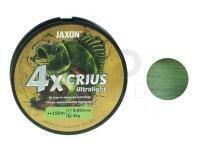 Braided Line Jaxon Crius 4X Ultralight Army Green 150m - 0.082mm