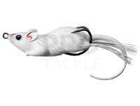 Lure Live Target Hollow Body Mouse 6cm 11g - White/White