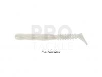 Soft Bait Reins Rockvibe Shad 4 inch - 014 Pearl White