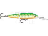 Hard Lure Rapala Jointed Deep Husky Jerk 8cm - Green Tiger UV