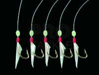 Dega Herring-Rig 5 arms - luminous dots - K