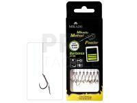 Mikado Method Feeder Rigs Barbless X-Tra Strong with spike 10cm - #8